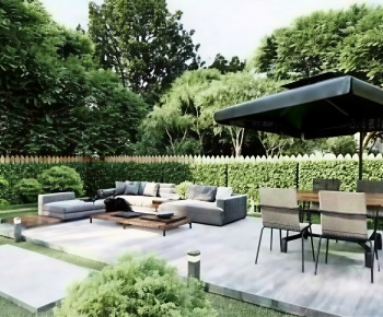 Modern Courtyard/landscape-ID:104454998