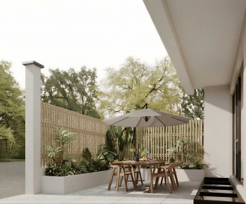 Modern Courtyard/landscape-ID:283452993