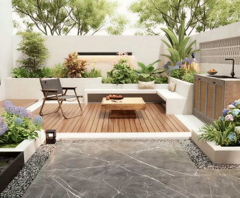Modern Courtyard/landscape-ID:407823097