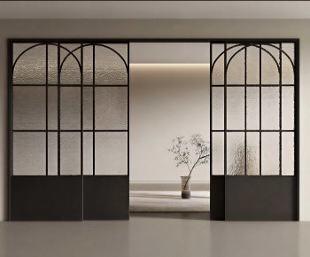 French Style Sliding Door-ID:109494929