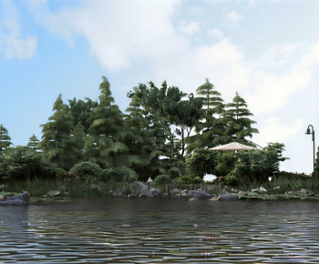 Modern Park Landscape-ID:269493109