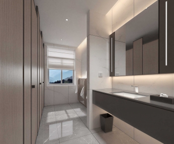 Modern Public Toilet-ID:249134062