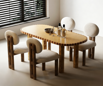 Modern Dining Table And Chairs-ID:386710264