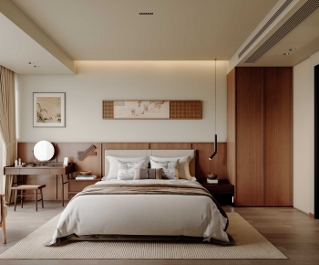 New Chinese Style Bedroom-ID:105919876