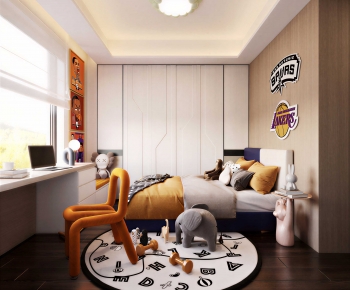 Modern Boy's Room And Son's Room-ID:356950042