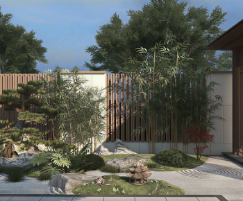 New Chinese Style Courtyard/landscape-ID:239001997