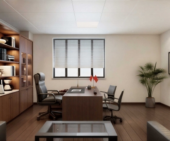 Modern Manager's Office-ID:722214943