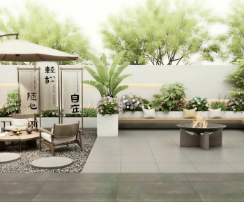 Modern Courtyard/landscape-ID:855372918