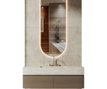 Modern Bathroom Cabinet-ID:757822999