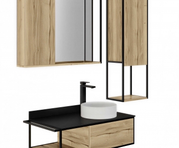 Modern Bathroom Cabinet-ID:522110944