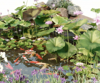 Chinese Style Rockery Waterscape-ID:332372904