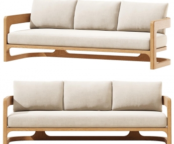 Modern Three-seat Sofa-ID:405694012