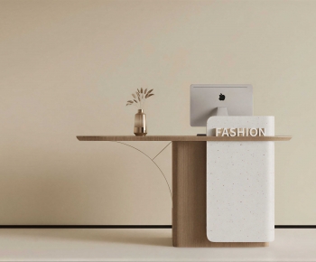 Modern Reception Desk-ID:992584945