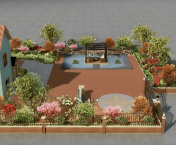 Modern Courtyard/landscape-ID:268532049