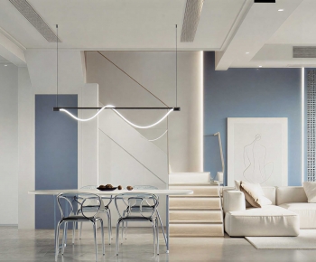 Modern A Living Room-ID:831370122