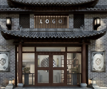 Chinese Style Facade Element-ID:908154018