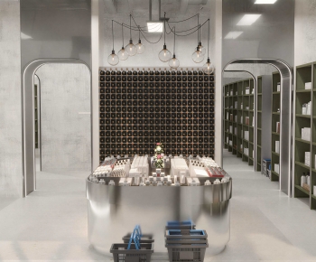 Industrial Style Retail Stores-ID:420281895