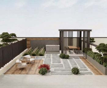 Modern Courtyard/landscape-ID:460488086