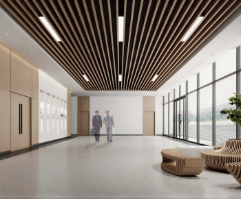 Modern Office Reception Desk-ID:435633905