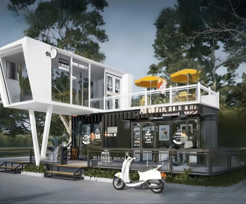 Modern Cafe-ID:460927017
