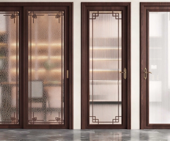 New Chinese Style Single Door-ID:142026905