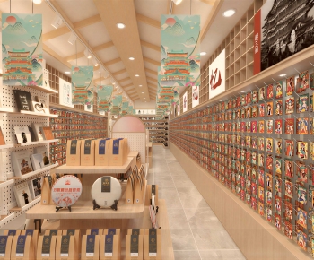 New Chinese Style Retail Stores-ID:381654986