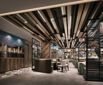 Industrial Style Restaurant-ID:197077996