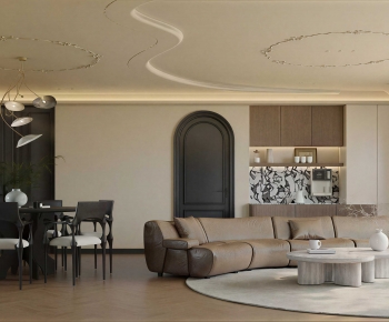 Modern A Living Room-ID:319314001