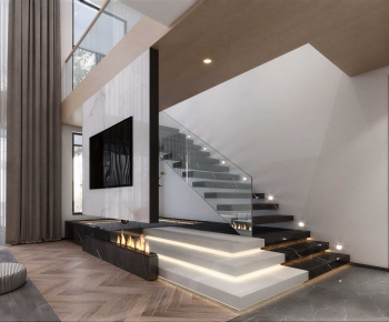 Modern A Living Room-ID:812583924