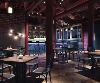 Industrial Style Restaurant-ID:395217901
