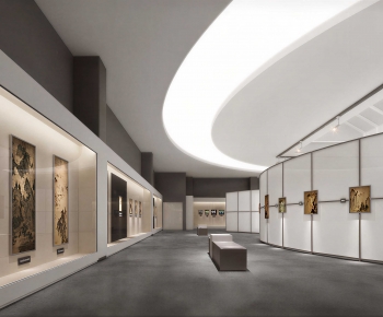 Modern Exhibition Hall-ID:771085023