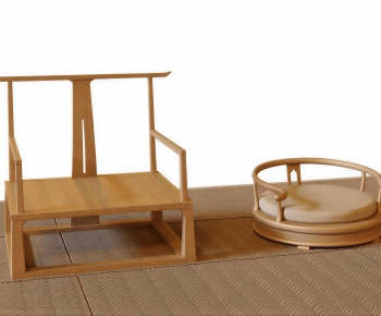 New Chinese Style Lounge Chair-ID:908103947