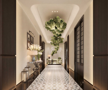 American Style Hallway-ID:968660125