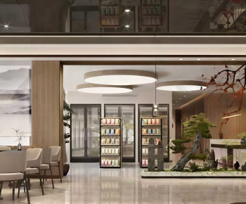 New Chinese Style Lobby Hall-ID:979005101