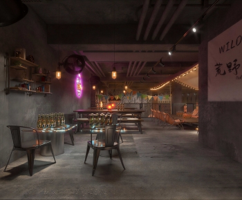 Industrial Style Restaurant-ID:886459481