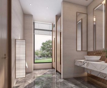 Modern Public Toilet-ID:778860097