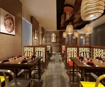 Modern Barbecue Restaurant-ID:643537047