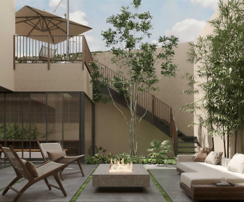 Modern Courtyard/landscape-ID:325175057
