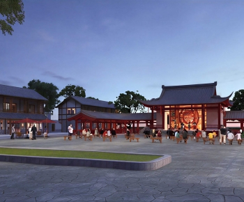 Chinese Style Courtyard/landscape-ID:450881967