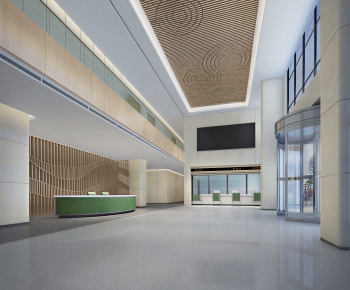 Modern Office Reception Desk-ID:822252993