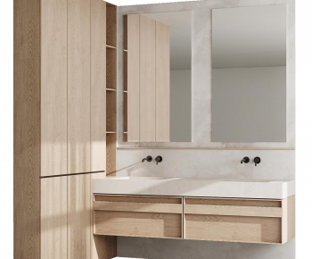 Modern Bathroom Cabinet-ID:119052899