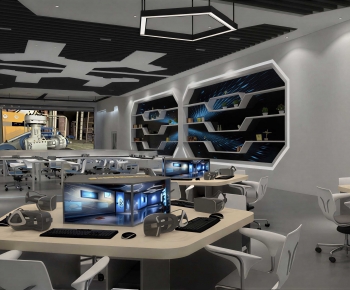Modern Exhibition Hall-ID:587127921