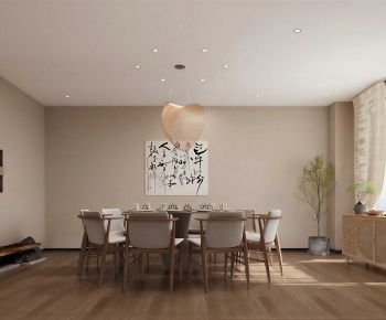 New Chinese Style Dining Room-ID:683155064