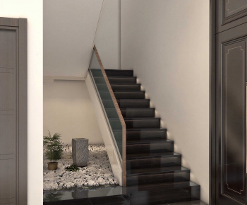 New Chinese Style Stairwell-ID:946572079