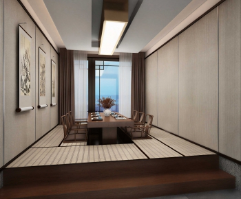 New Chinese Style Dining Room-ID:326900969