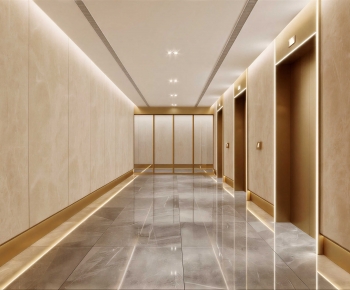 Modern Elevator Hall-ID:448334937