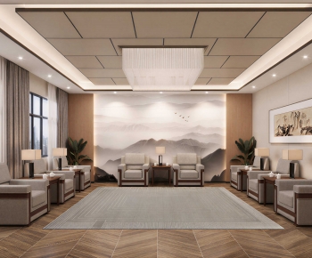 New Chinese Style Reception Room-ID:976480013