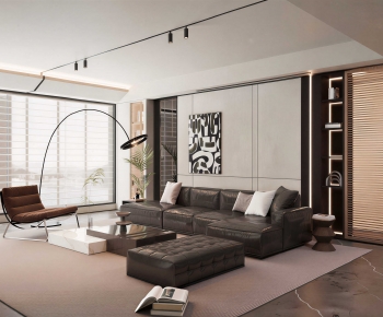 Modern A Living Room-ID:554184919