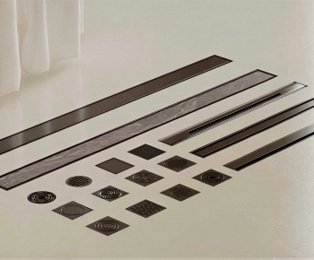 Modern Kitchen And Bathroom Components-ID:191281087