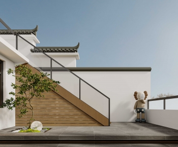 New Chinese Style Terrace-ID:924266103